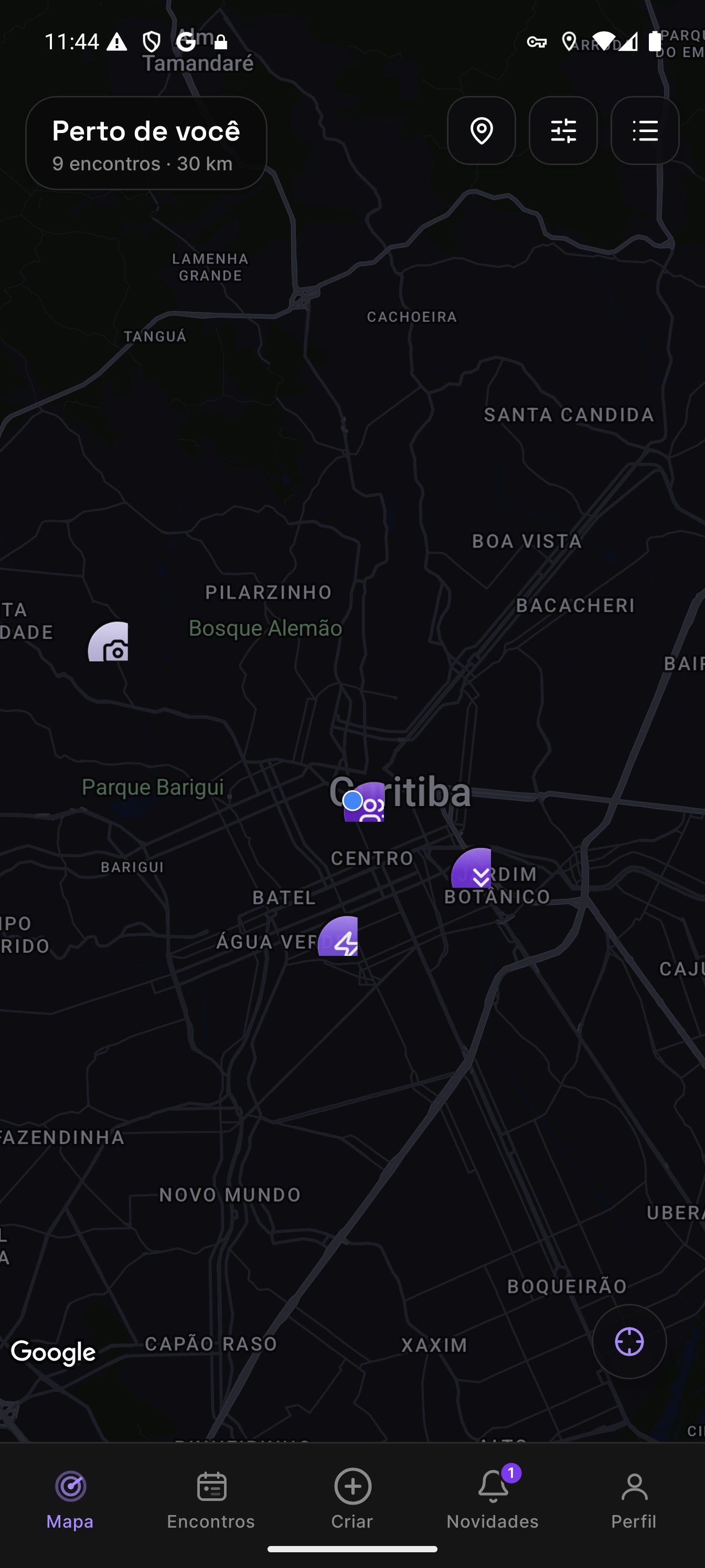 O mapa da cena, ao vivo